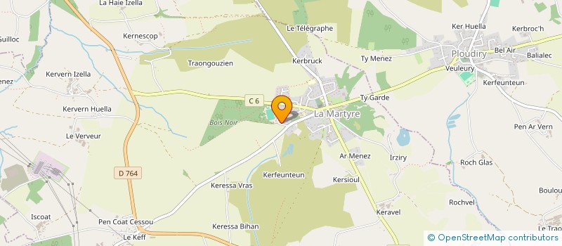 localisation de l'entreprise SCI SYB  LA MARTYRE