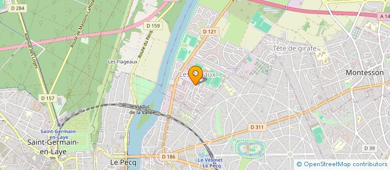 localisation de l'entreprise SCI SYBEJDA  MONTESSON