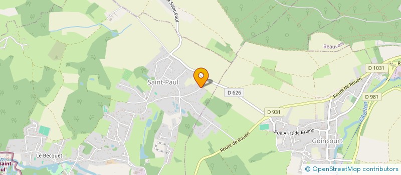 localisation de l'entreprise SCI SYBELLES à SAINT-PAUL