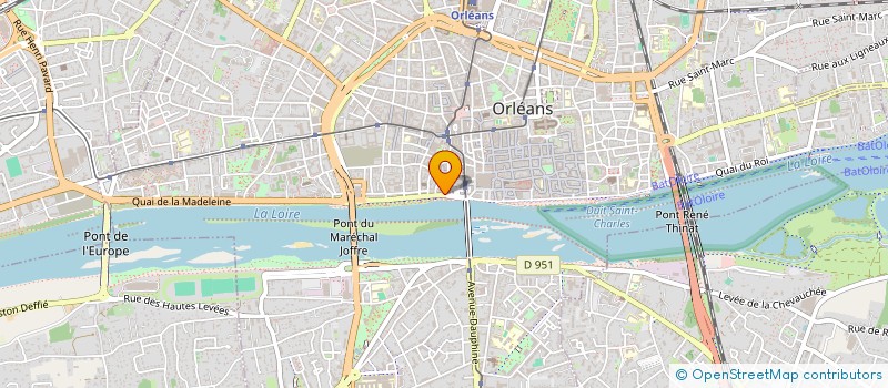 localisation de l'entreprise SCI SYBEST à ORLEANS