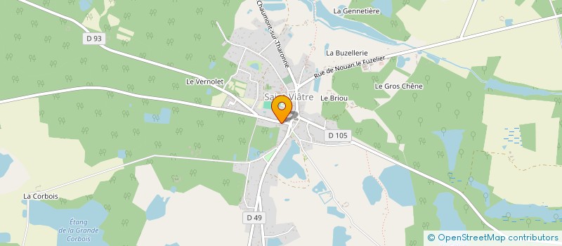 localisation de l'entreprise SCI SYBY  SAINT-VIATRE