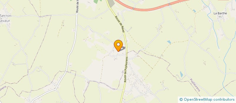 localisation de l'entreprise SCI SYCAR à PUYLAURENS