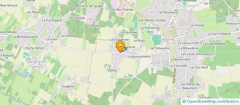 localisation de l'entreprise SCI SYCE  BEAUMONT-EN-VERON