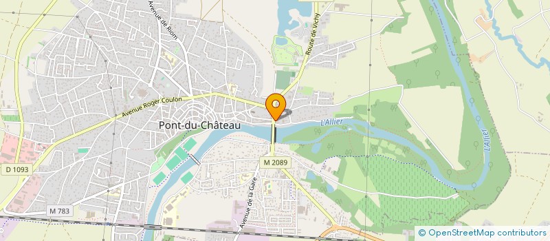 localisation de l'entreprise SCI SYCE  PONT-DU-CHATEAU