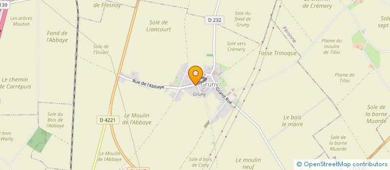 localisation de l'entreprise SCI SYCHRI  GRUNY