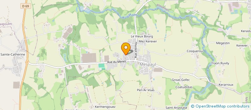 localisation de l'entreprise SCI SYCOMORE  MESPAUL