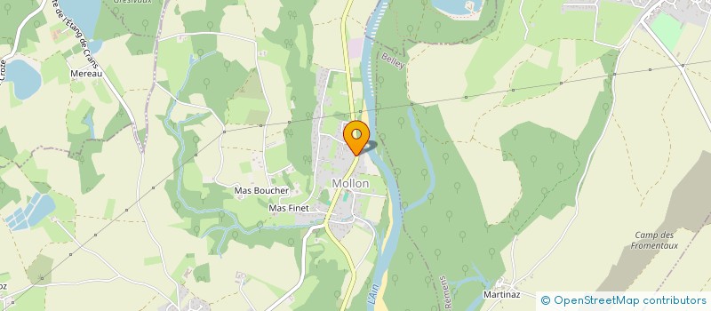 localisation de l'entreprise SCI SYDIRAMEL  BOURG-SAINT-CHRISTOPHE