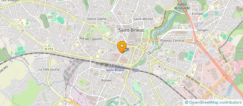 localisation de l'entreprise SCI SYDNEY à SAINT-BRIEUC