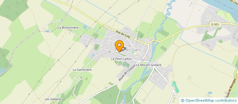 localisation de l'entreprise SCI SYEC à POILLY-LEZ-GIEN