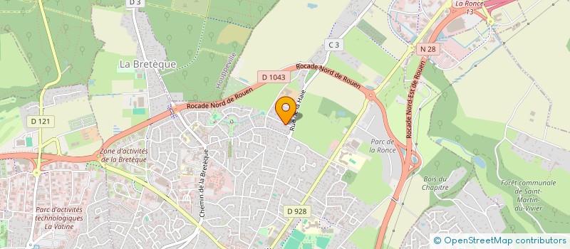 localisation de l'entreprise SCI SYF à BOIS GUILLAUME