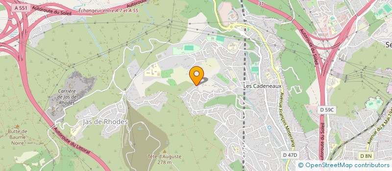 localisation de l'entreprise SCI SYF IMMOBILIER à LES PENNES-MIRABEAU