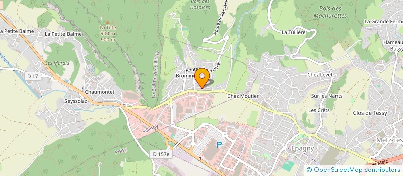 localisation de l'entreprise SCI SYFLORVE  SALES