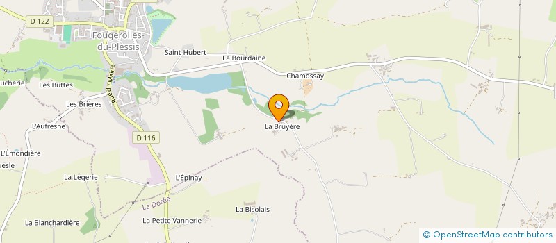 localisation de l'entreprise SCI SYFRAL  DESERTINES