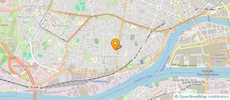 localisation de l'entreprise SCI SYGALODI à NANTES