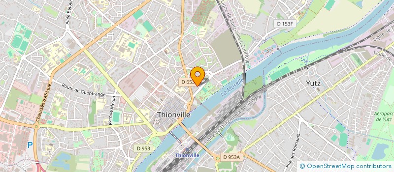 localisation de l'entreprise SCI SYGJ IMMO à THIONVILLE