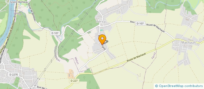 localisation de l'entreprise SCI SYGUIMA  FERICY