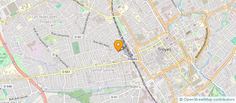 localisation de l'entreprise SCI SYLA à TROYES
