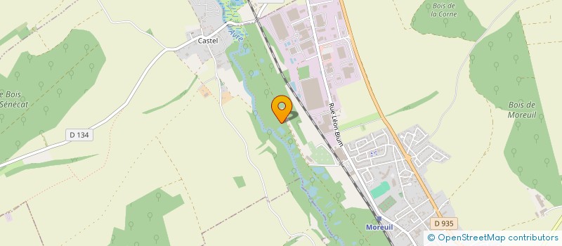 localisation de l'entreprise SCI SYLA à MOREUIL