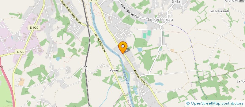 localisation de l'entreprise SCI SYLBREGE à LE PECHEREAU