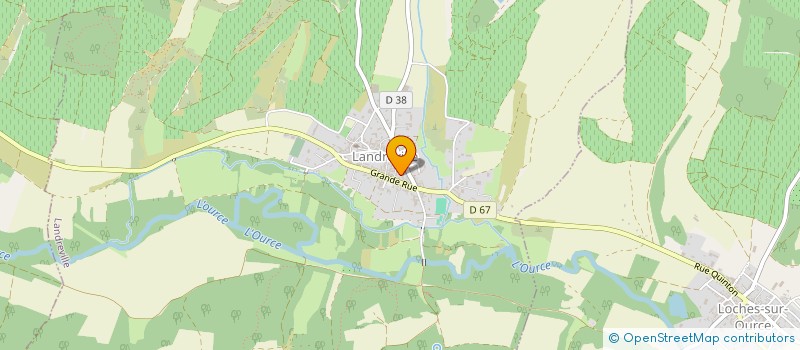 localisation de l'entreprise SCI SYLCA  VILLE-SUR-ARCE