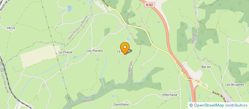 localisation de l'entreprise SCI SYLD  VENDRANGES