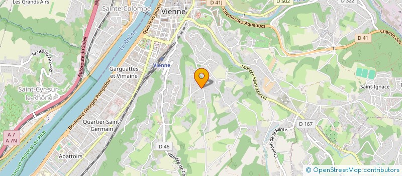 localisation de l'entreprise SCI SYLEAL  VIENNE