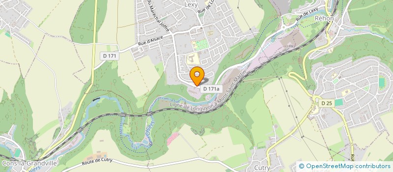 localisation de l'entreprise SCI SYLEMA  LEXY