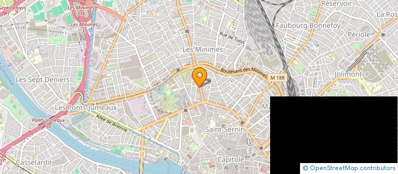 localisation de l'entreprise SCI SYLENCE à TOULOUSE