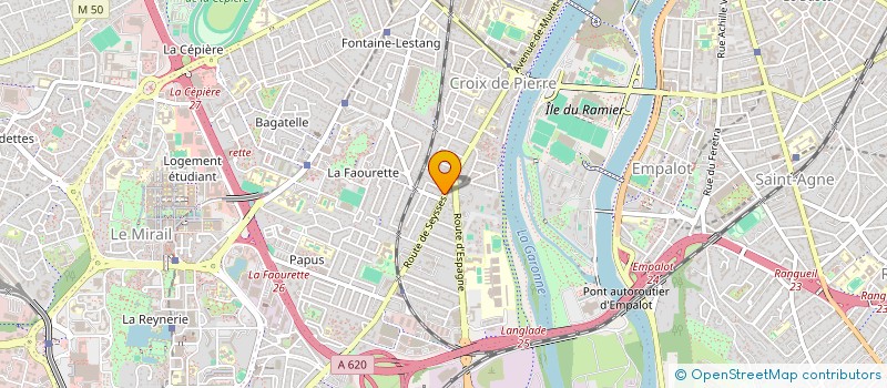 localisation de l'entreprise SCI SYLERO  TOULOUSE