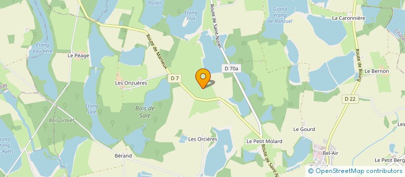 localisation de l'entreprise SCI SYLETJER  VILLETTE-SUR-AIN