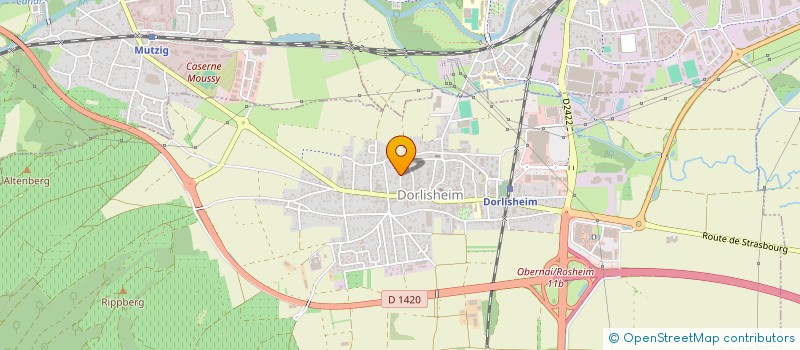 localisation de l'entreprise SCI SYLETT  AVOLSHEIM