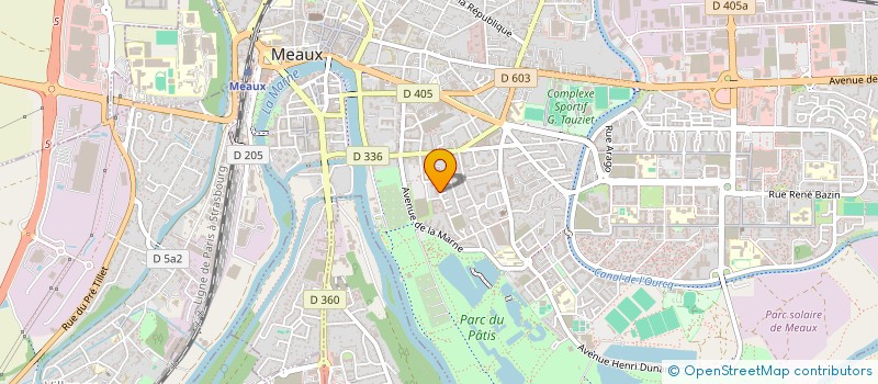 localisation de l'entreprise SCI SYLFA à MEAUX