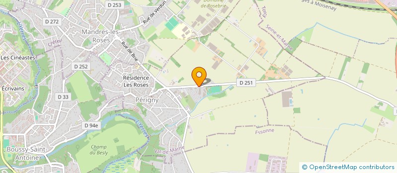 localisation de l'entreprise SCI SYLFLO  PERIGNY