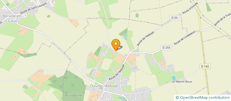 localisation de l'entreprise SCI SYLFLO  OUVILLE-L'ABBAYE