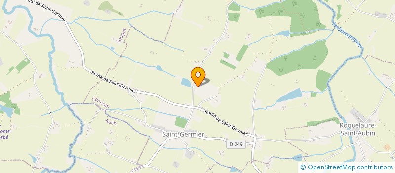 localisation de l'entreprise SCI SYLHEMA  ESCORNEBOEUF