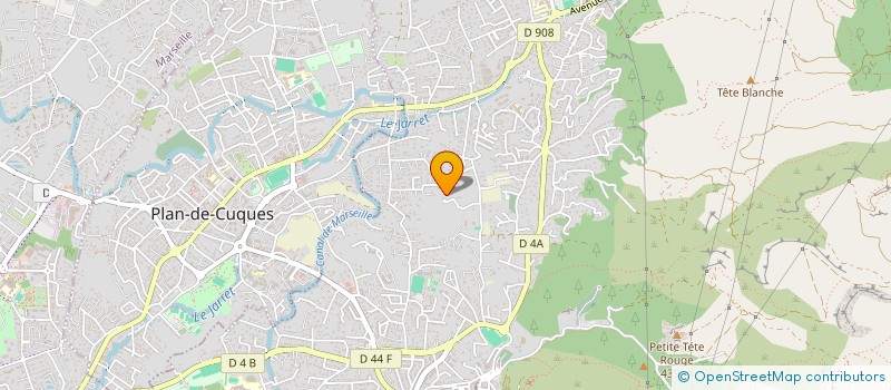 localisation de l'entreprise SCI SYLIE  ALLAUCH