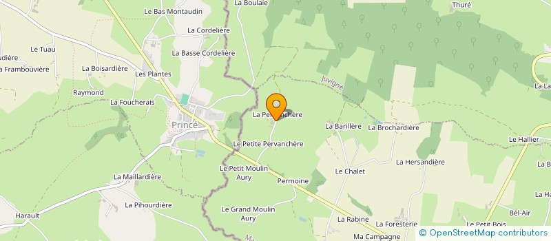 localisation de l'entreprise SCI SYLIE  LA CROIXILLE