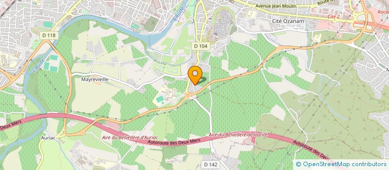 localisation de l'entreprise SCI SYLJADE à CARCASSONNE