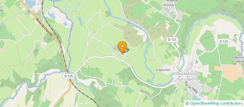 localisation de l'entreprise SCI SYLMAR  CHAUDEFONDS-SUR-LAYON