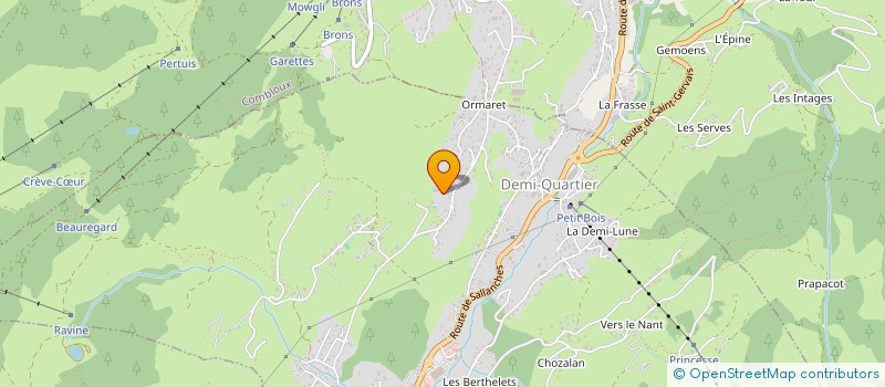 localisation de l'entreprise SCI SYLO  DEMI-QUARTIER