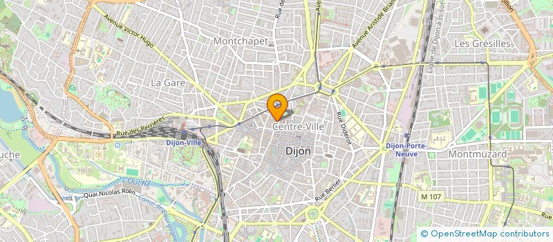 localisation de l'entreprise SCI SYLORIS à DIJON