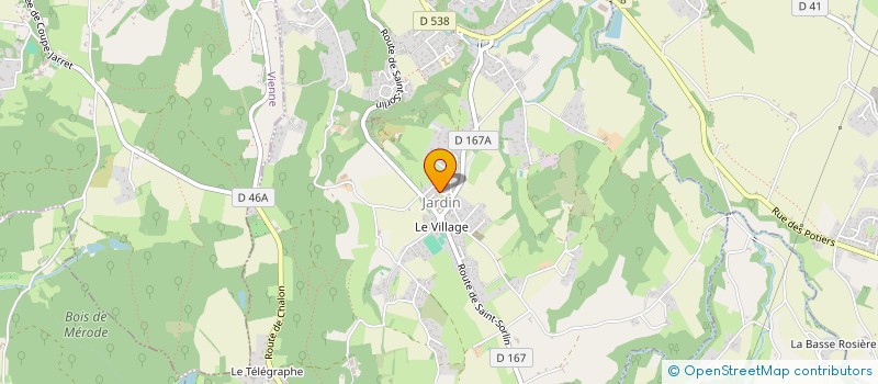 localisation de l'entreprise SCI SYLPAT  JARDIN