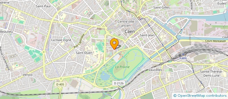 localisation de l'entreprise SCI SYLPHANE à CAEN