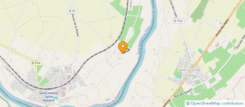 localisation de l'entreprise SCI SYLPHI  SAINT-HILAIRE-DU-ROSIER