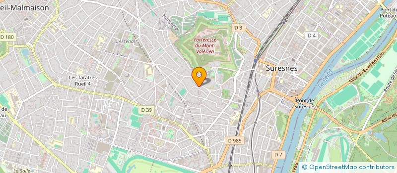 localisation de l'entreprise SCI SYLPOP à RUEIL-MALMAISON