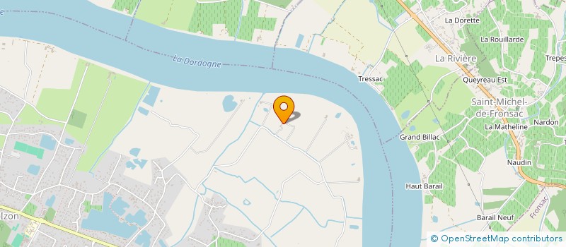 localisation de l'entreprise SCI SYLQUE  IZON