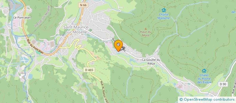 localisation de l'entreprise SCI SYLTHI  SAINT-MAURICE-SUR-MOSELLE
