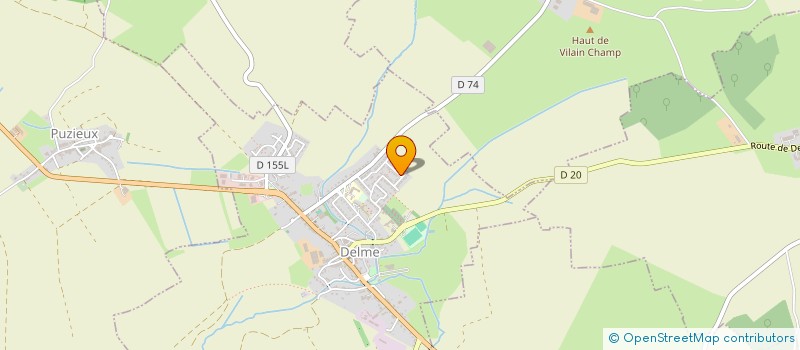 localisation de l'entreprise SCI SYLVAIN  DELME