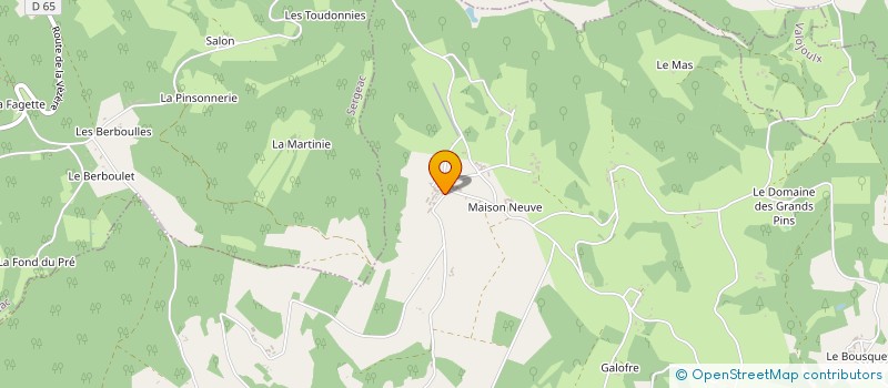 localisation de l'entreprise SCI SYLVAIN MERCIER  TAMNIES