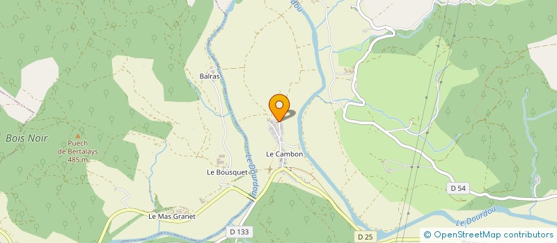 localisation de l'entreprise SCI SYLVAIN PAYRE  SAINT-AFFRIQUE